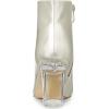 imageAllegra K Womens Clear Heel Pointed Toe Chunky Heels Ankle BootsGold