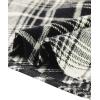 imageAllegra K Womens Plaids Vintage Tartan Elastic Waist Knee Length ALine SkirtBlack