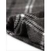 imageAllegra K Womens Plaids Vintage Tartan Elastic Waist Knee Length ALine SkirtDark Grey