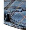 imageAllegra K Womens Plaids Vintage Tartan Elastic Waist Knee Length ALine SkirtGrey Blue
