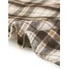 imageAllegra K Womens Plaids Vintage Tartan Elastic Waist Knee Length ALine SkirtKhaki