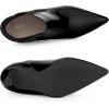 imageAllegra K Womens Pointed Toe Stiletto Heels Chelsea Ankle BootiesBlack