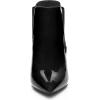 imageAllegra K Womens Pointed Toe Stiletto Heels Chelsea Ankle BootiesBlack