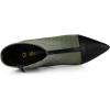 imageAllegra K Womens Pointed Toe Stiletto Heels Houndstooth Ankle BootiesGreen Black