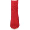 imageAllegra K Womens Slouch Pointy Toe Sock Boots Stiletto Heels Ankle BootsRed