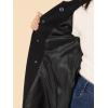 imageAllegra K Womens Winter Overcoat Turn Down Collar Belted Double Breasted Long CoatBlack