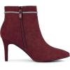 imageAllegra K Womens Bling Rhinestone Pointed Toe Stiletto Heels Ankle BootsBurgundy