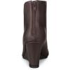 imageAllegra K Womens Pointed Toe Zipper Wedge Heel Ankle BootiesCoffee