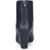 imageAllegra K Womens Pointed Toe Zipper Wedge Heel Ankle BootiesNavy Blue