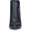 imageAllegra K Womens Pointed Toe Zipper Wedge Heel Ankle BootiesNavy Blue