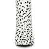 imageAllegra K Womens Polka Dots Pointed Toe Stiletto Heel Satin Ankle BootsWhite