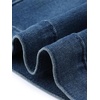 image:imageAllegra K Casual Jean Jacket for Womens Short Puff Sleeves ButtonDown Denim JacketRetro Blue