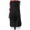 image:imageAllegra K Womens Bow Pointed Toe Stiletto Heel Ankle BootsBlack