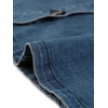 image:imageAllegra K Womens Denim Dresses Spring Summer Button Down 34 Sleeve 2026 Jean Mini DressMid Blue