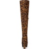 image:imageAllegra K Womens Platform Block Heel Leopard over Knee High Boots  65 M US