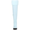 image:imageAllegra K Womens Platform Faux Fur Zipper Chunky Heel Over Knee Thigh High BootsSky Blue