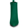 image:imageAllegra K Womens Pointed Toe Zipper Block Heel Ankle Chelsea BootsEmerald Green