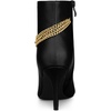 image:imageAllegra K Womens Pointy Toe Stiletto Heels Chain Ankle BootsBlack