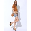 image:imageAllegra K Womens Buckle Slip on Platform Chunky Heels SandalsBrown