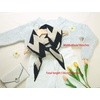 image:imageAllegra K Rhombus Shape Knit Scarf for Women Geometry Striped Pattern Winter Warm Shawl