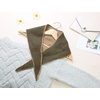 image:imageAllegra K Triangle Knit Scarves for Women Solid Color Winter Warm Shawl Two Tune