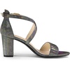 image:imageAllegra K Womens Colorful Cross Strappy Block Heel Sandals