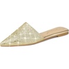image:imageAllegra K Womens Slip On Glitter Heels Pointed Toe Slide Mules