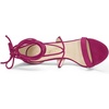 image:imageAllegra K Womens Stiletto Heel Laceup Sandals  3 34 inches Heel Open Toe Comfortable Faux Suede perfect for Evening Party Wedding Date NightHot Pink