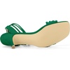 image:imageAllegra K Womens Open Toe Lace Up Stiletto Green Heels Sandals 7 m US