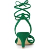 image:imageAllegra K Womens Open Toe Lace Up Stiletto Green Heels Sandals 7 m US