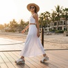 image:imageAllegra K Womens Peeptoe Glitter Hollow Out Platform Adjustable Buckle Strap SandalsSilver