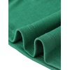image:imageAllegra K Casual V Neck Sundress for Womens Ruffle Sleeve ALine Flowy Tiered Knee Length Dress with PocketsDark Green
