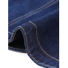 image:imageAllegra K Denim Jacket for Womens 2025 Casual Collared Long Sleeve Crop Jean JacketsNavy Blue