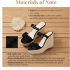 image:imageAllegra K Womens Bow Doublestrap Plaid Platform Slip SandalsBlack