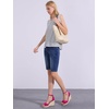image:imageAllegra K Womens Platform Sandals Wedge Heel  3 78 inches Heel Espadrille Ankle Strap Comfortable Faux Suede perfect for Evening Party Wedding Date NightHot Pink