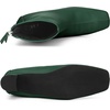 image:imageAllegra K Womens Square Toe Block Heels Ankle Boots  Low Heeled Back Zip ChunkyHeel 18 Inches Party Halloween days Christmas Days Dating EveningDark Green