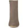 image:imageAllegra K Womens Chunky Heels Zipper Ankle Boots  Round Toe Wide Calf Heel 3 Inches Party Halloween days Christmas Days Dating EveningTaupe