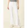 image:imageAllegra K Womens Flare Jeans 70s Outfits High Waisted Stretchy Denim Pants Trendy Bell Bottom JeansWhite
