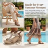 image:imageAllegra K Womens Rhinestone Elastic Band Glitter Platform SandalsBronze