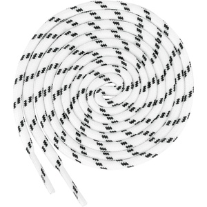 image:imageuxcell 3 Pairs Core NonSlip WearResistant Round Boot Laces Shoelaces for Hiking Walking Outdoor ShoesWhiteblack