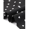 image:imageAllegra K Womens Valentine Top 1950s Vintage Long Sleeve Printed Button Down TopsBlack Heart