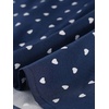image:imageAllegra K Womens Valentine Top 1950s Vintage Long Sleeve Printed Button Down TopsDark Blue Heart