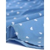 image:imageAllegra K Womens Valentine Top 1950s Vintage Long Sleeve Printed Button Down TopsLight Blue Heart