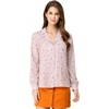 image:imageAllegra K Womens Valentine Top 1950s Vintage Long Sleeve Printed Button Down TopsPink Heart