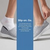 image:imageAllegra K Womens Casual Slipon Shoes Men TwoWay Lightweight Breathable Unisex Shoes Grey 11women95men