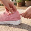 image:imageAllegra K Womens Casual Slipon Shoes Men TwoWay Lightweight Breathable Unisex Shoes Pink 6women45men