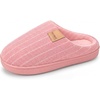 image:imageAllegra K Womens House Shoes Slip on Snow Winter Warm Indoor Outdoor SlippersPink