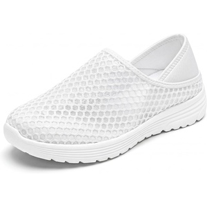 image:imageAllegra K Womens Casual Slipon Shoes Two Ways Lightweight Breathable Unisex Grey Shoes  12 m US