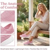image:imageAllegra K Womens Casual Slipon Shoes Men TwoWay Lightweight Breathable Unisex Shoes Pink 85women7men
