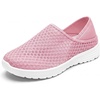 image:imageAllegra K Womens Casual Slipon Shoes Men TwoWay Lightweight Breathable Unisex Shoes Pink 85women7men